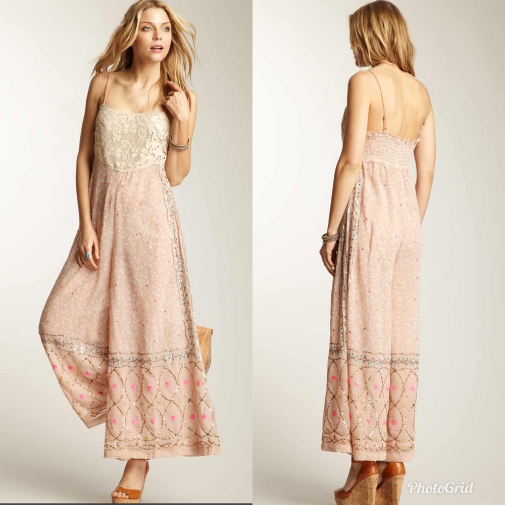 Free People Shanti Jumper Romper NWOT